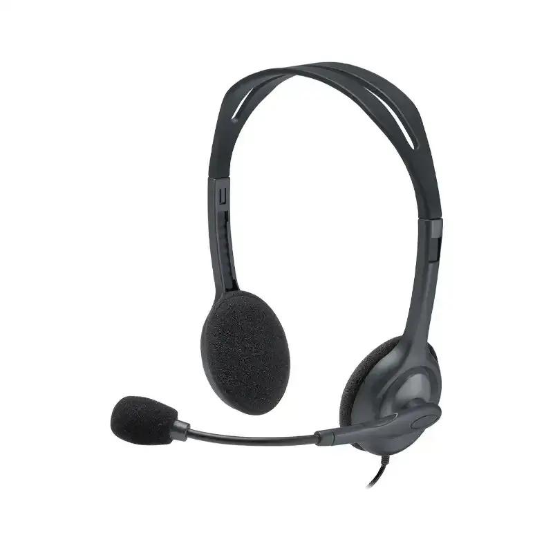 طراحی هدست باسیم  لاجیتک مدل Logitech H111